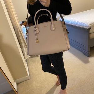 NWT Michael Kors Large Leather Mercer Satchel